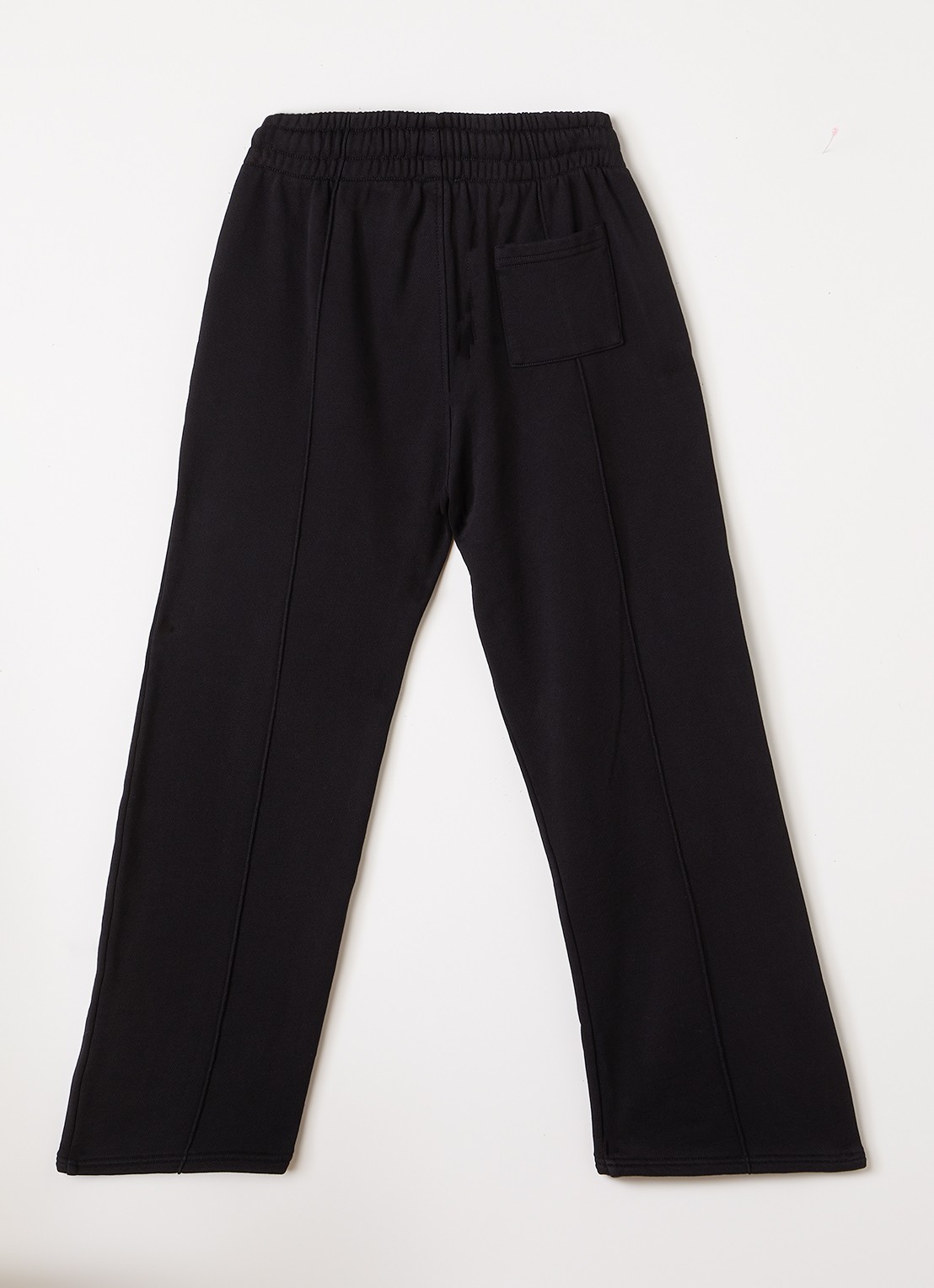 Casablanca Straight fit joggingbroek met logo - voorkant 2 zwart