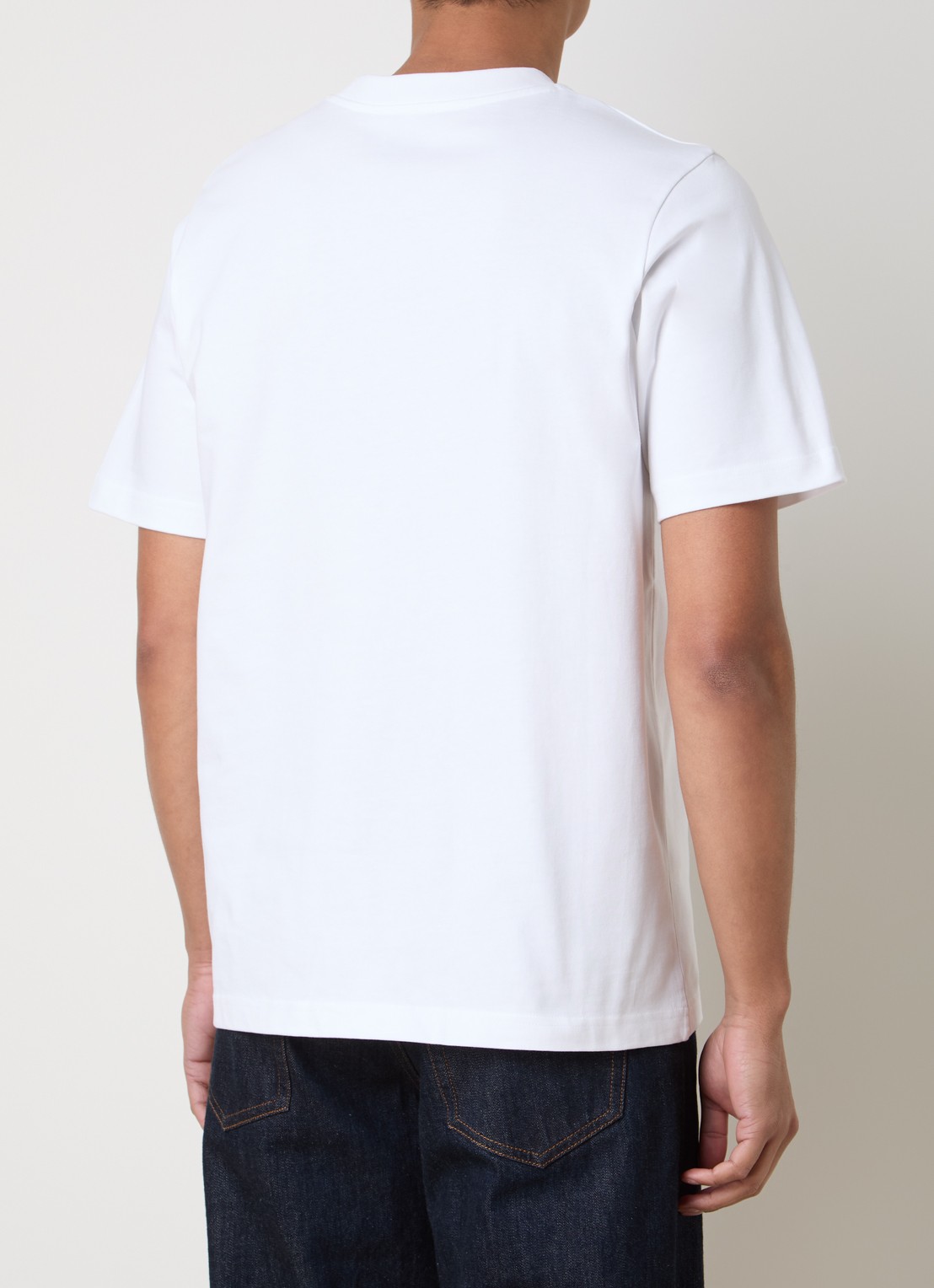 Casablanca Tennis Beyond T-shirt met logoprint - achterkant 3 wit