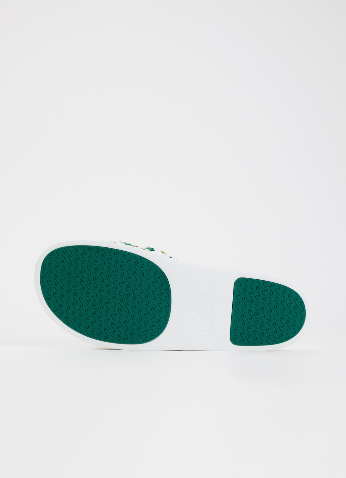 Casablanca Terry slipper met logo - detail 4 ivoor