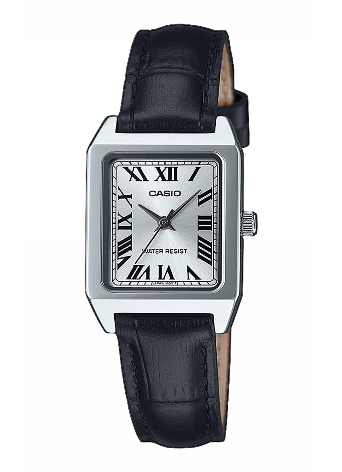 Casio Timeless horloge LTP-1234PG-7AEG - voorkant zilver