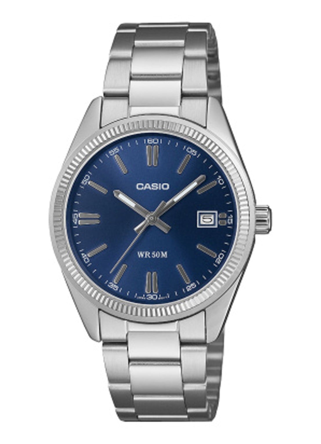 Casio Timeless horloge UTP-1302PD-2A1VEF - voorkant zilver