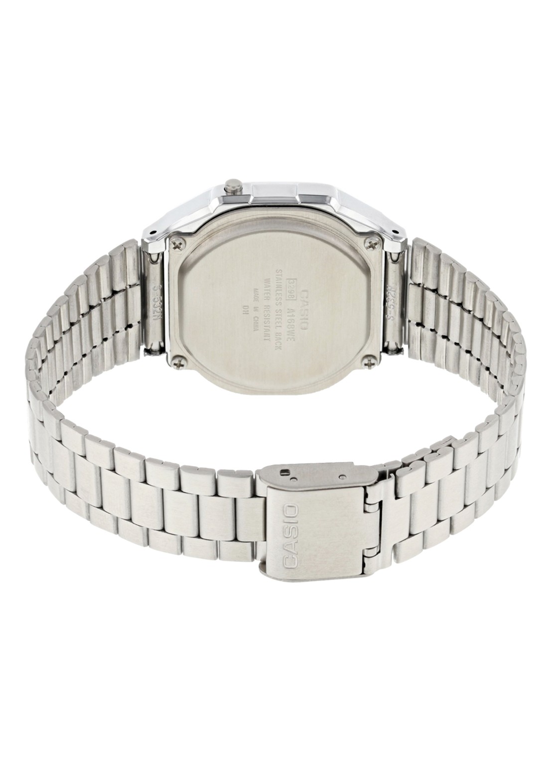 Casio Vintage Iconic horloge A168WEM-7EF - detail zilver