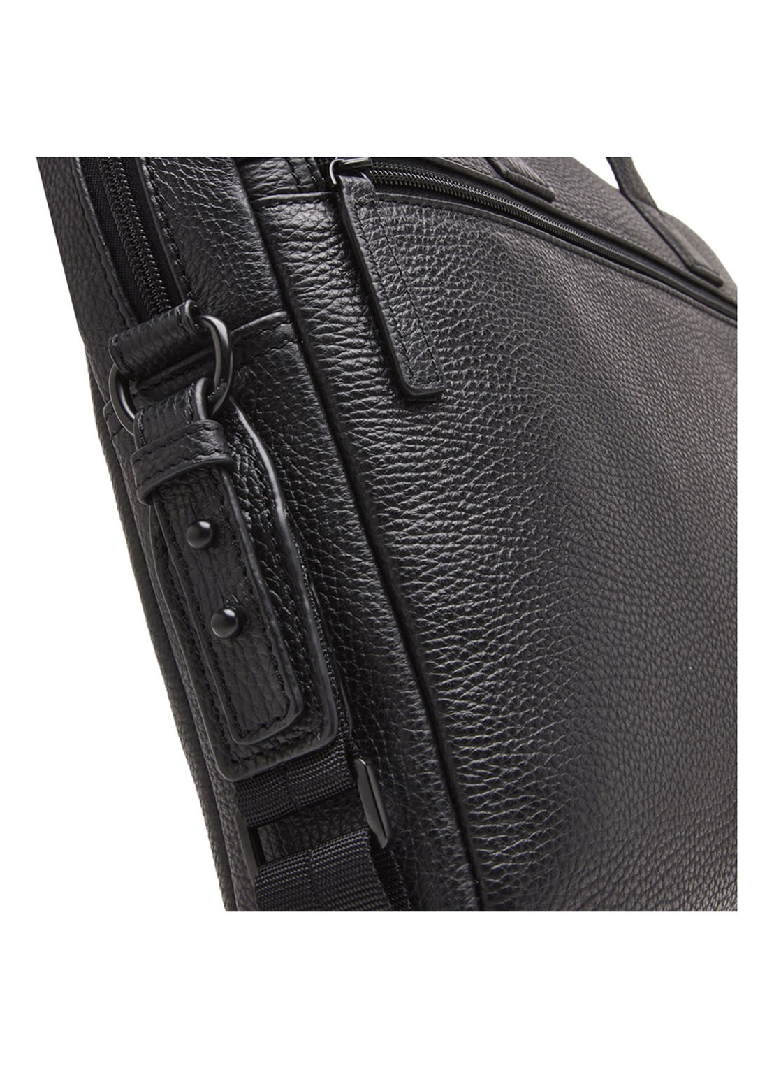 Castelijn & Beerens Chris businesstas van leer met 15,6 inch laptopvak  - detail 2 zwart