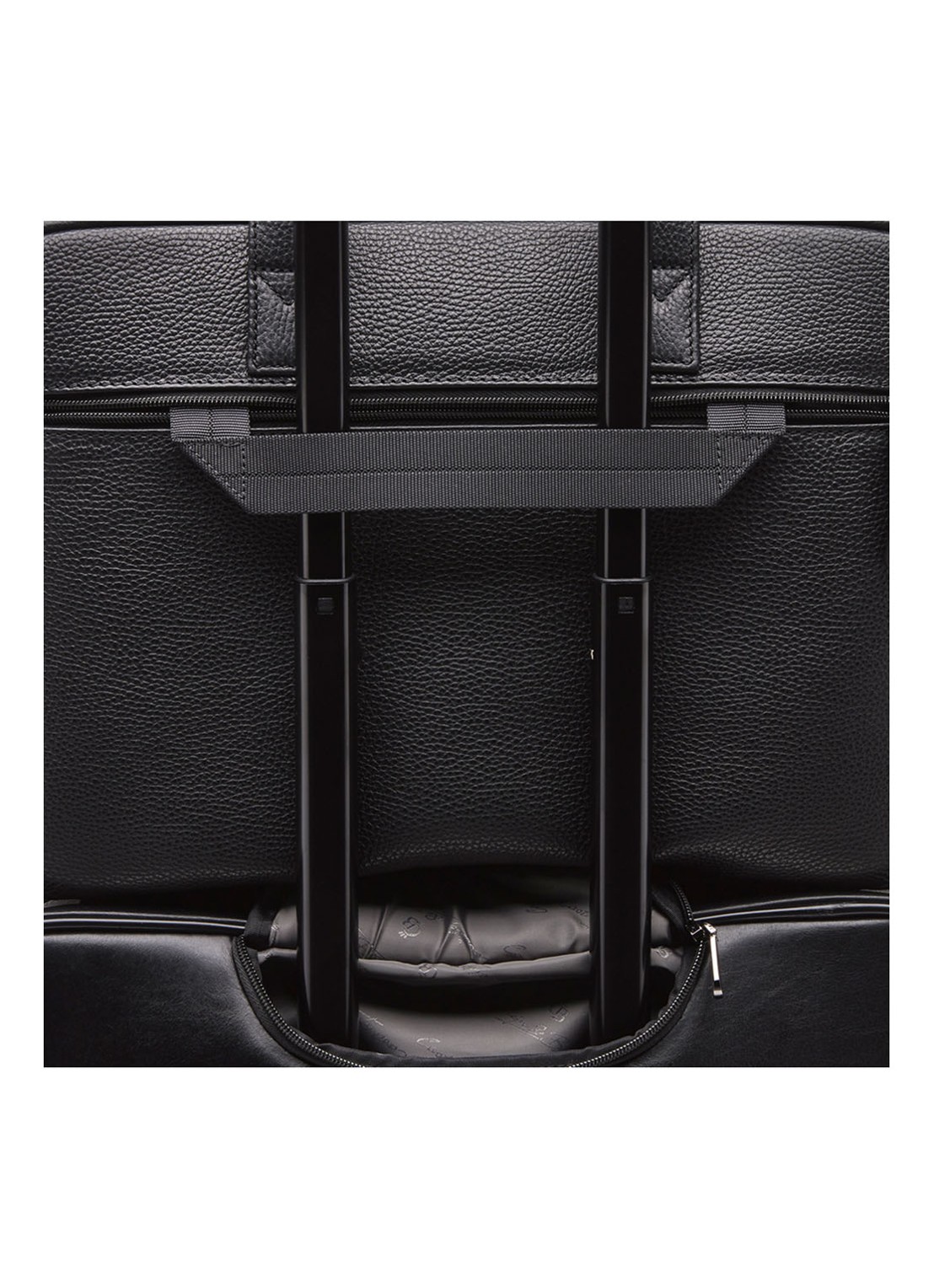 Castelijn & Beerens Chris businesstas van leer met 15,6 inch laptopvak  - detail 5 zwart