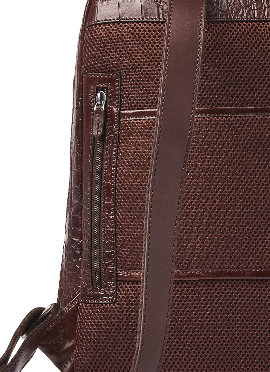 Castelijn & Beerens Emma rugzak met 15,6 inch laptopvak - detail 4 donkerbruin