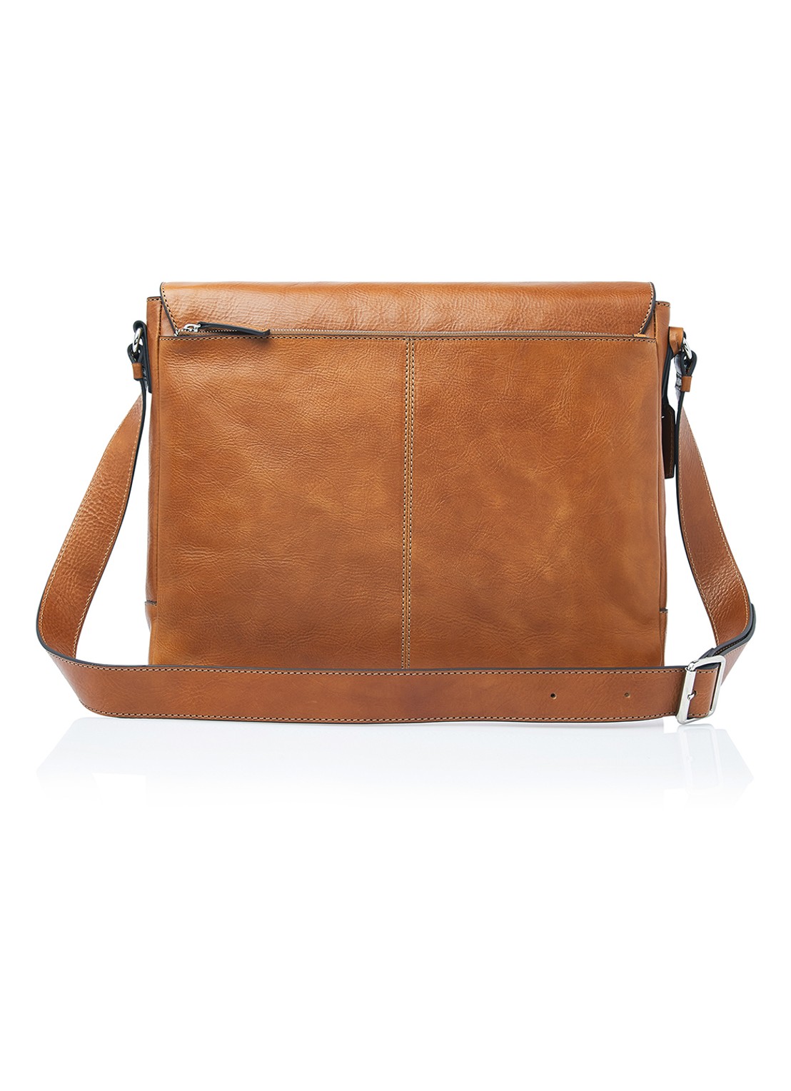 Castelijn & Beerens Mark laptoptas 15,6 inch - detail bruin
