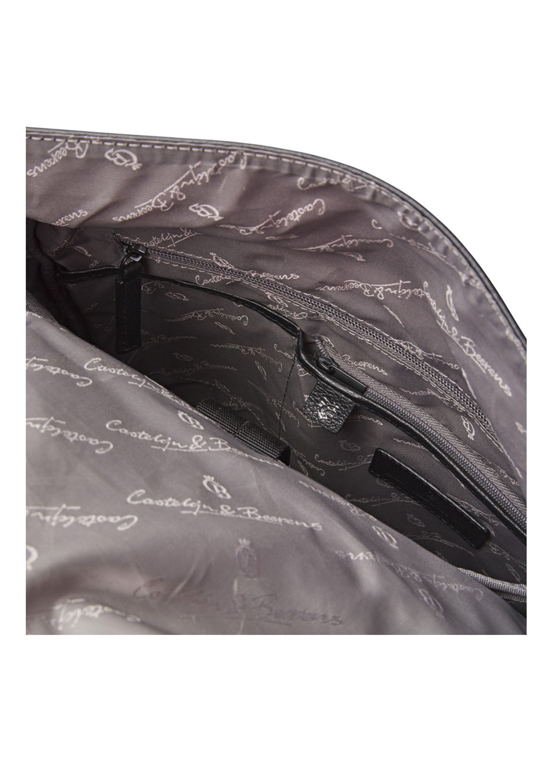Castelijn & Beerens Tango rugzak met 15.6 inch laptopvak - detail 7 zwart