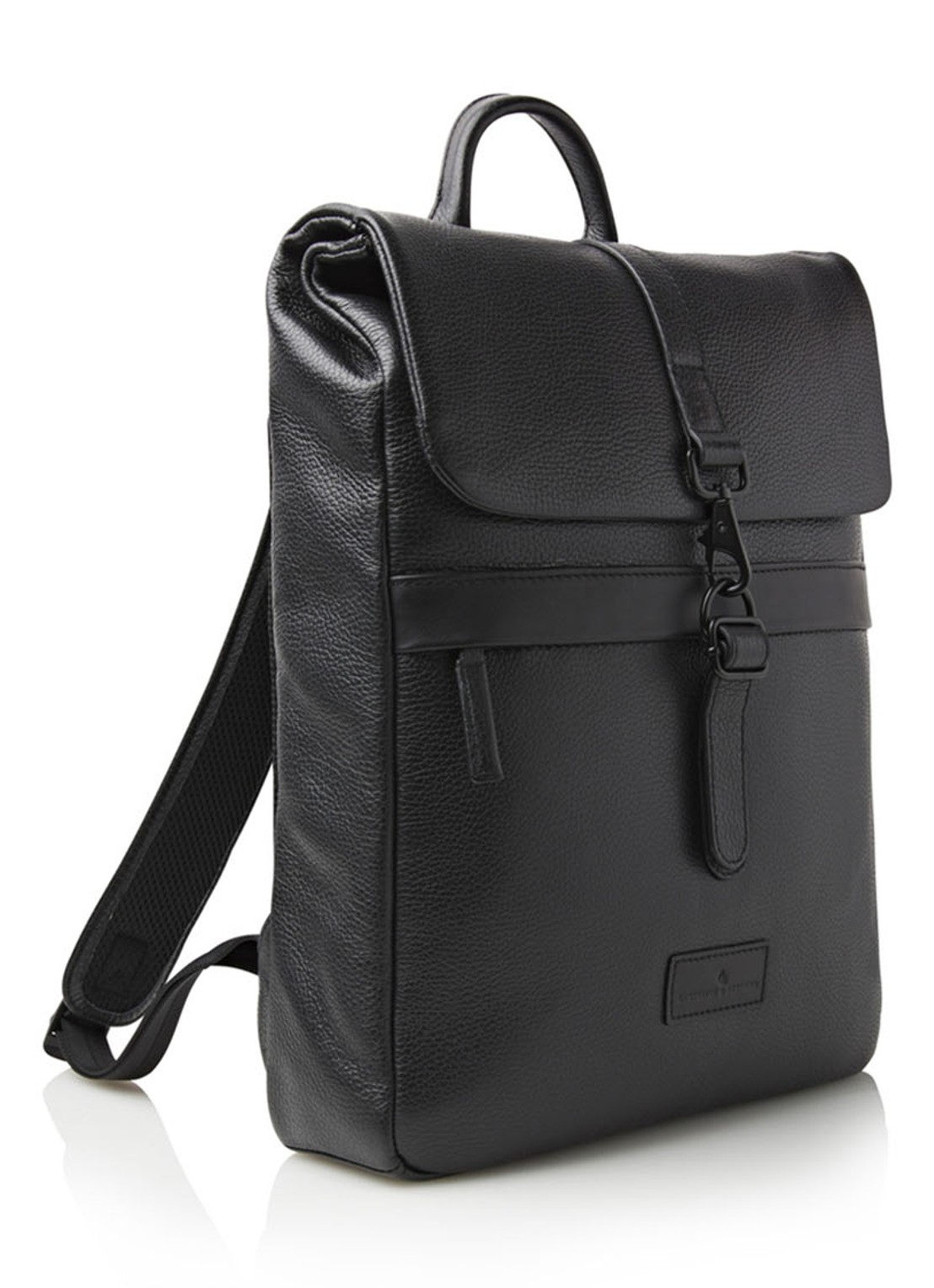 Castelijn & Beerens Tango rugzak met 15.6 inch laptopvak - voorkant 2 zwart