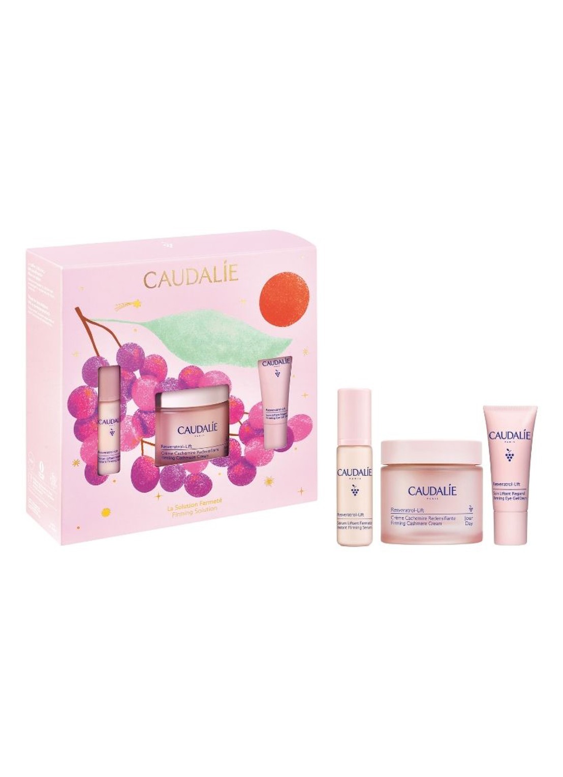 Caudalie Kerst Set Kasjmiercrème - verzorgingsset  - voorkant undefined