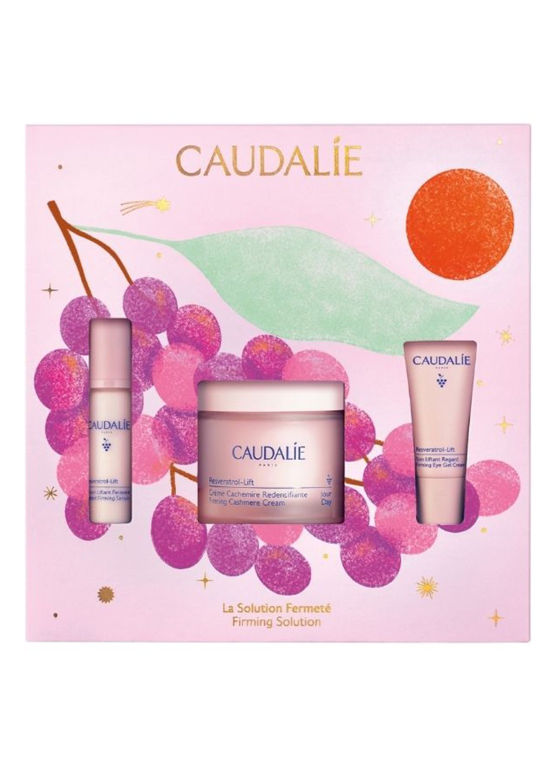 Caudalie Kerst Set Kasjmiercrème - verzorgingsset  - voorkant 2 undefined
