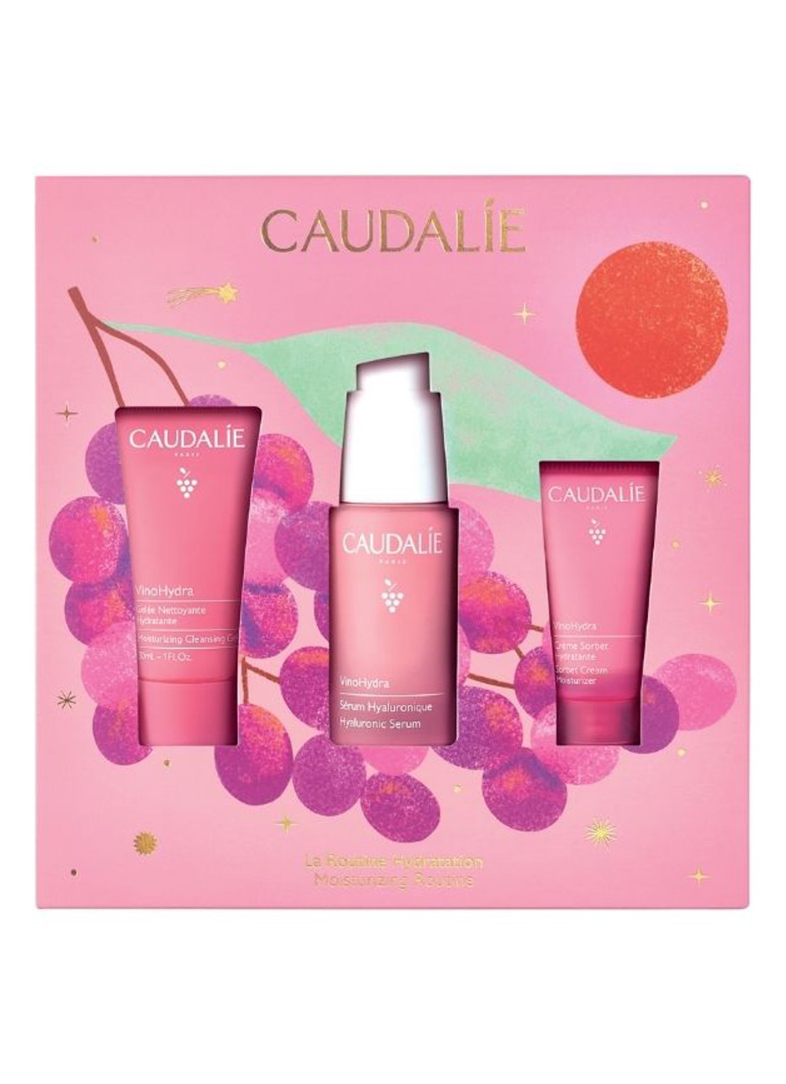 Caudalie Kerst Set Vinohydra Serum - verzorgingsset - voorkant 2 undefined