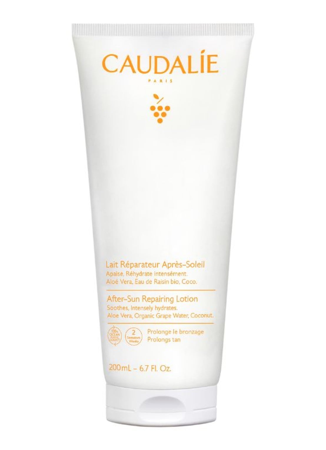 Caudalie Sun Herstellende Aftersun Melk - aftersun - voorkant undefined