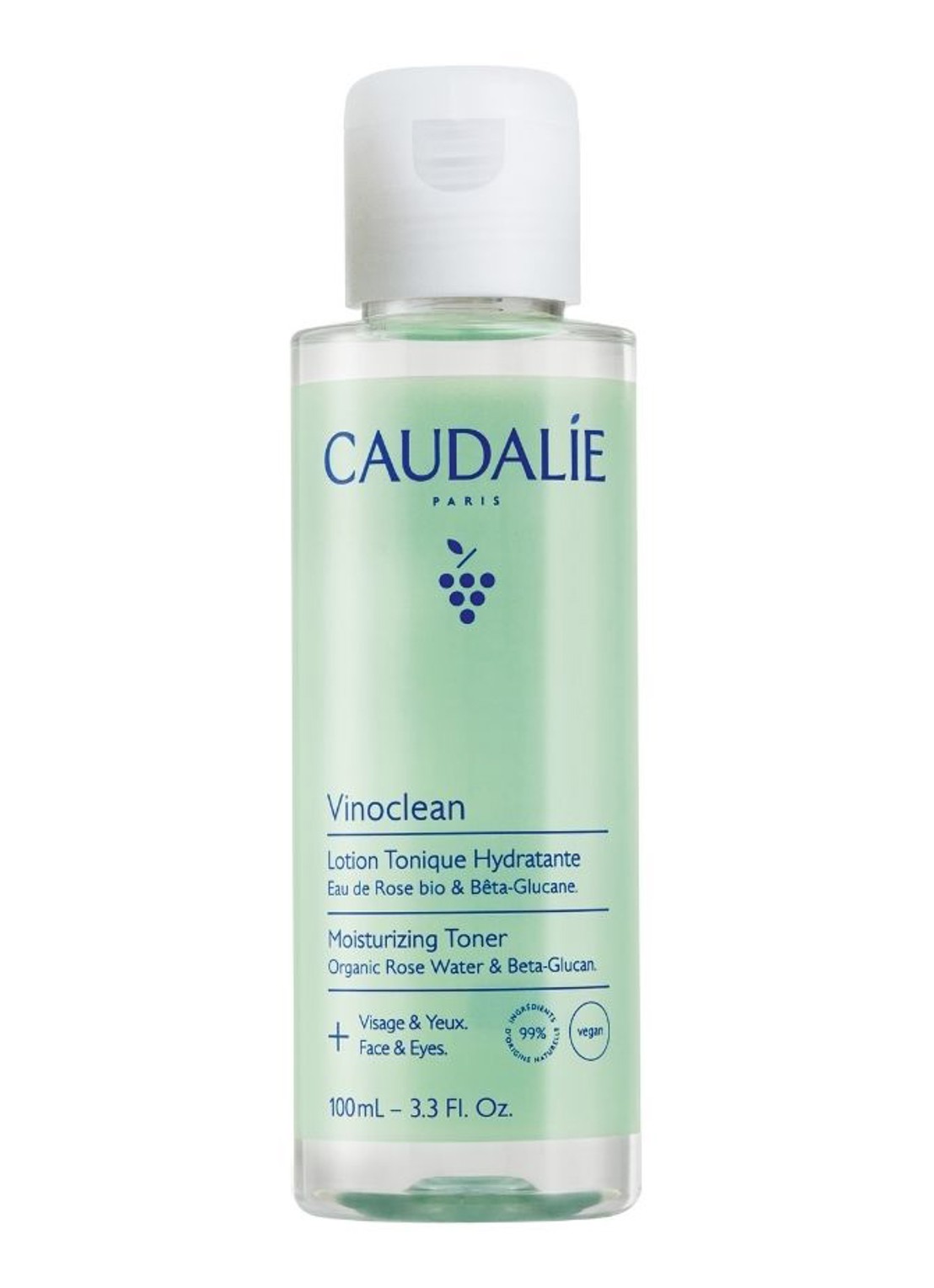 Caudalie Vinoclean Hydraterende Tonic Lotion - voorkant undefined