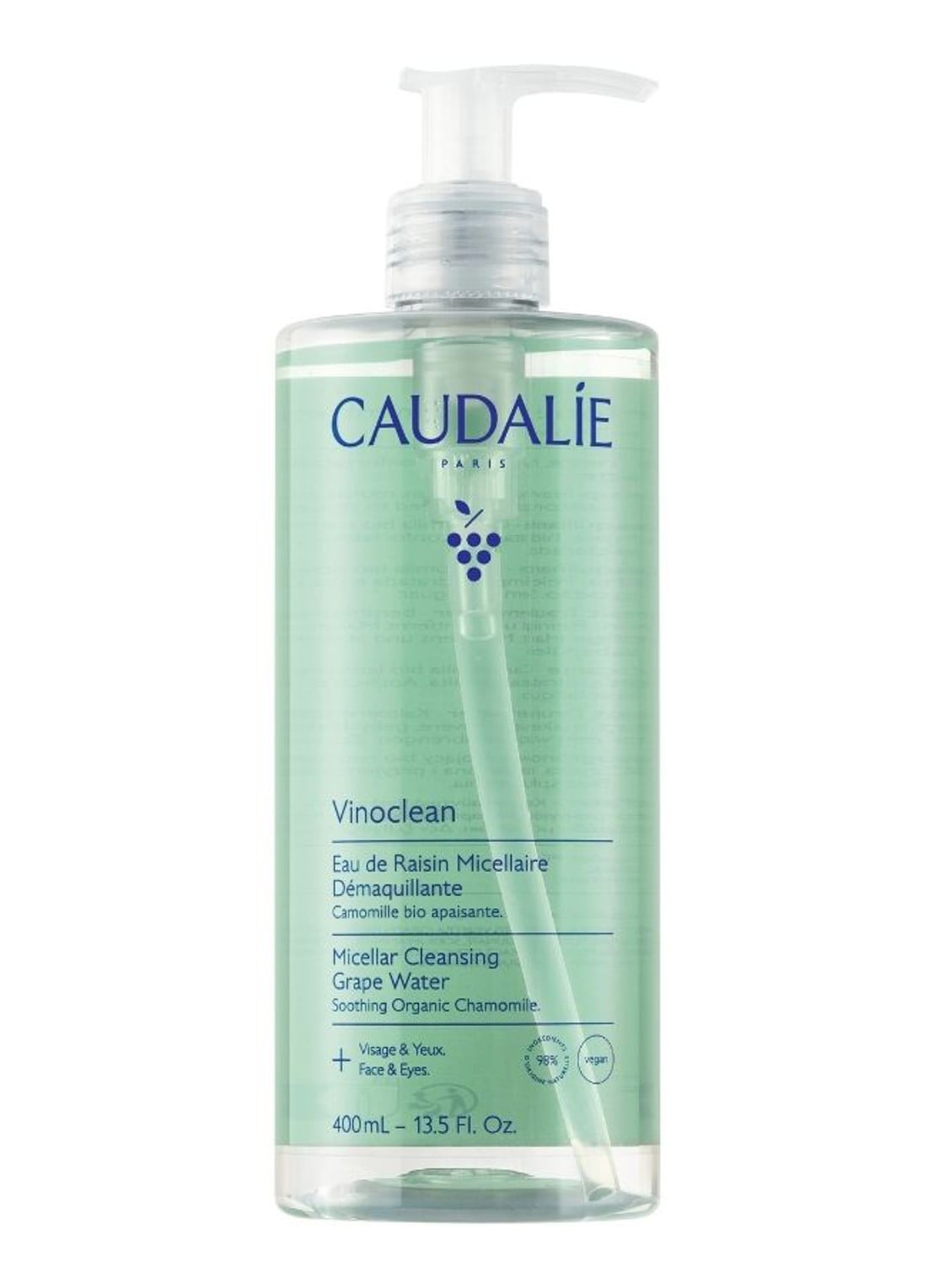 Caudalie Vinoclean Micellair Reinigingswater met Druivenwater  - voorkant undefined