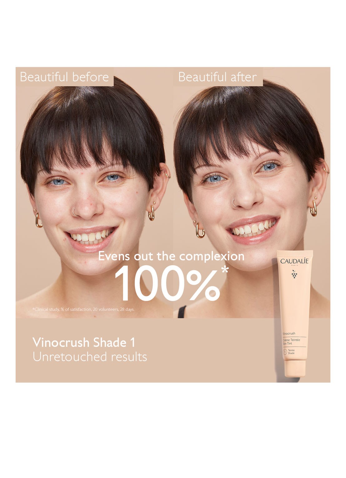 Caudalie Vinocrush CC-crème  - detail 2 tint 1