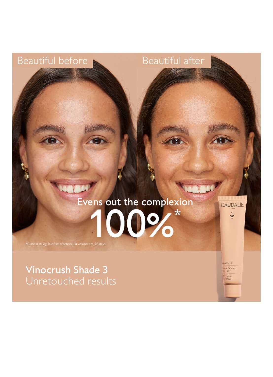 Caudalie Vinocrush CC-crème  - detail 4 tint 3
