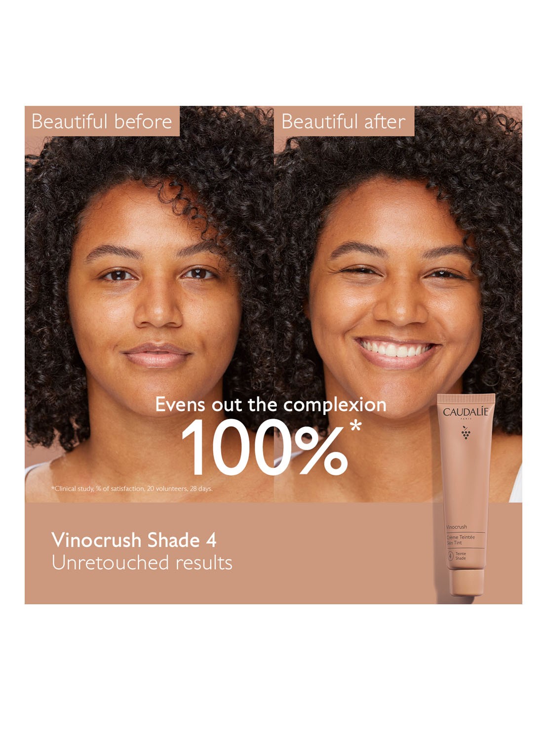Caudalie Vinocrush CC-crème  - detail 2 tint 4