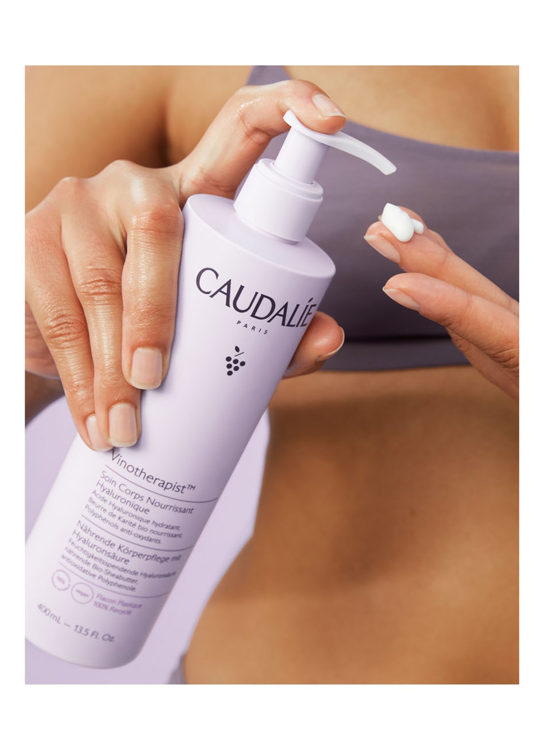 Caudalie Vinotherapist Hyaluronic Nourishing Bodylotion - hydraterende bodylotion - detail 4 200 ml - tube