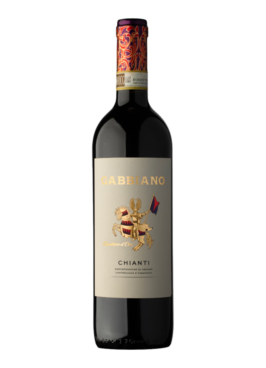Cavaliere D'Oro Gabbiano Chianti Docg rode wijn 750 ml - voorkant undefined