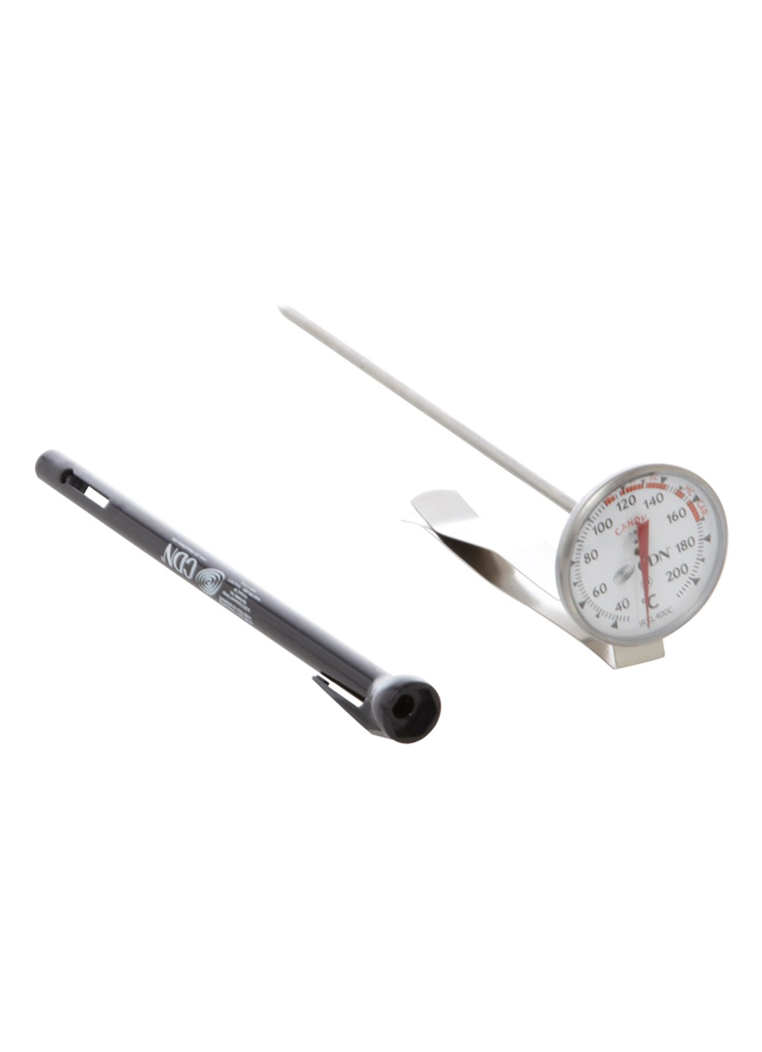 CDN Keukenthermometer IRXL 400-C - voorkant zilver