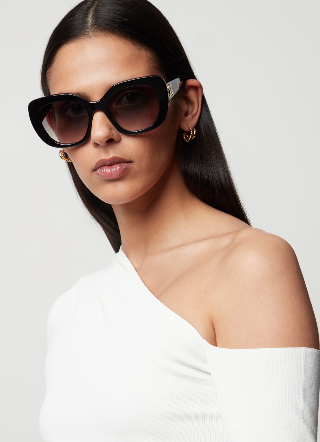 Celine Butterfly zonnebril CL40226U - voorkant 2 zwart