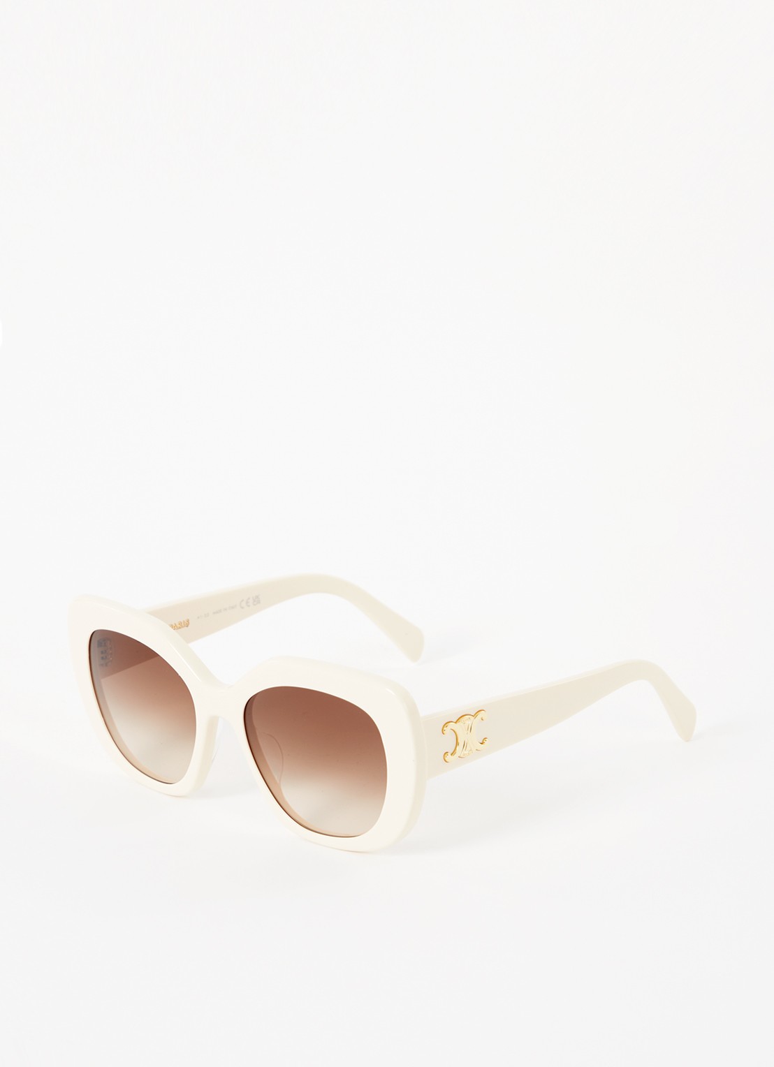 Celine Butterfly zonnebril CL40226U  - voorkant 4 ivoor