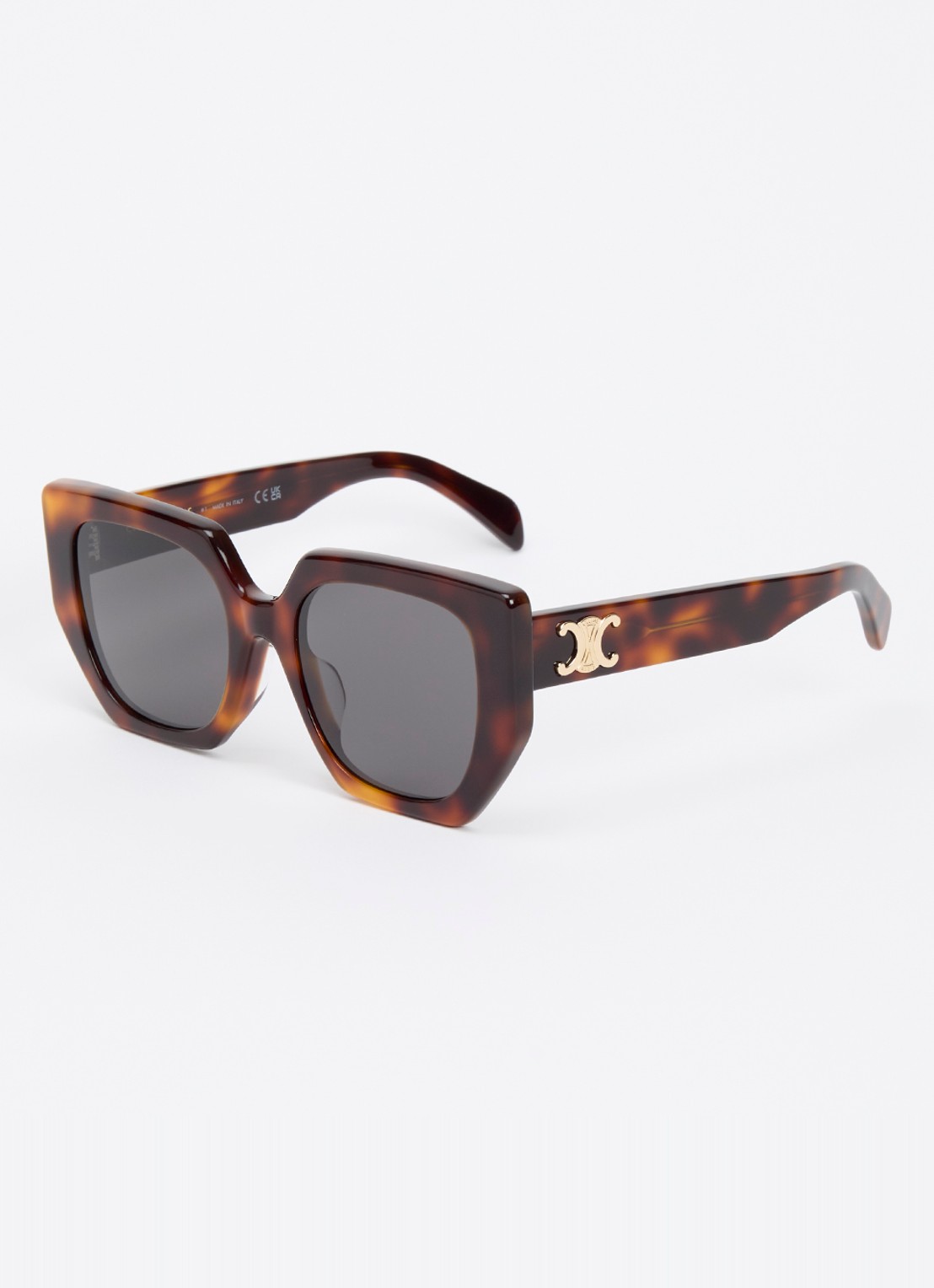 Celine Butterfly zonnebril CL40239F - voorkant bruin