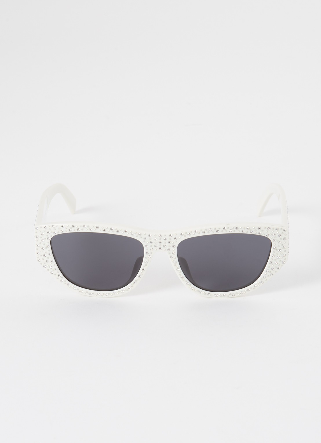 Celine Cat Eye zonnebril CL000458 - detail gebroken wit