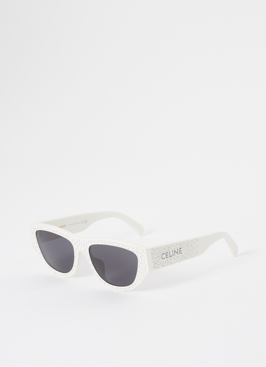 Celine Cat Eye zonnebril CL000458 - voorkant 4 gebroken wit