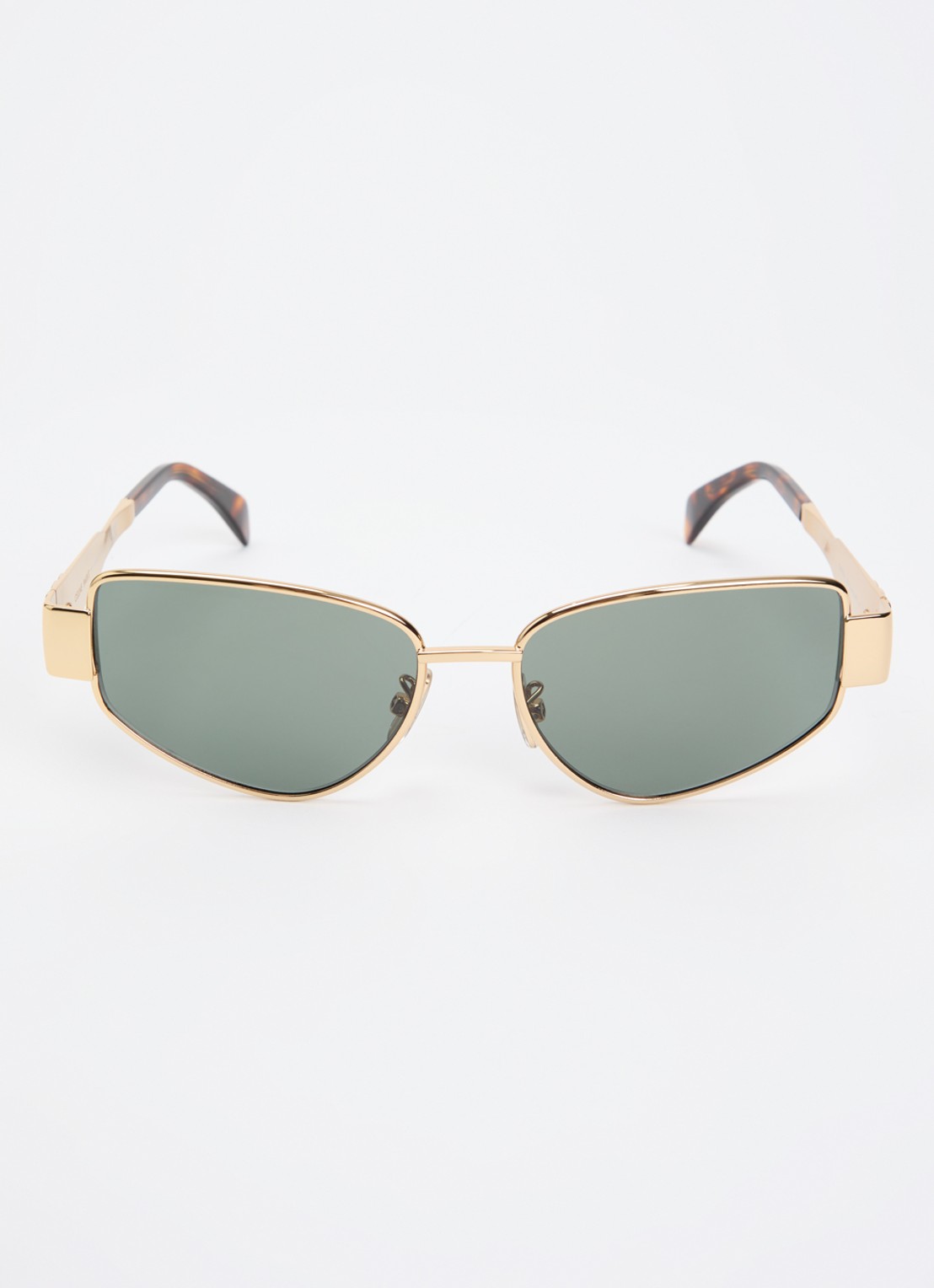 Celine Cat Eye zonnebril CL000484  - detail goud