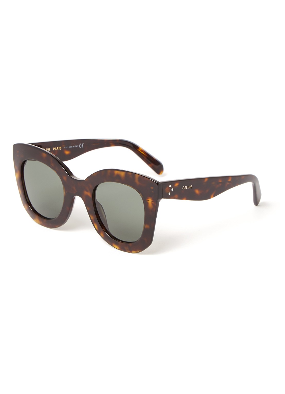 Celine Marta zonnebril CL4005IN - voorkant donkerbruin