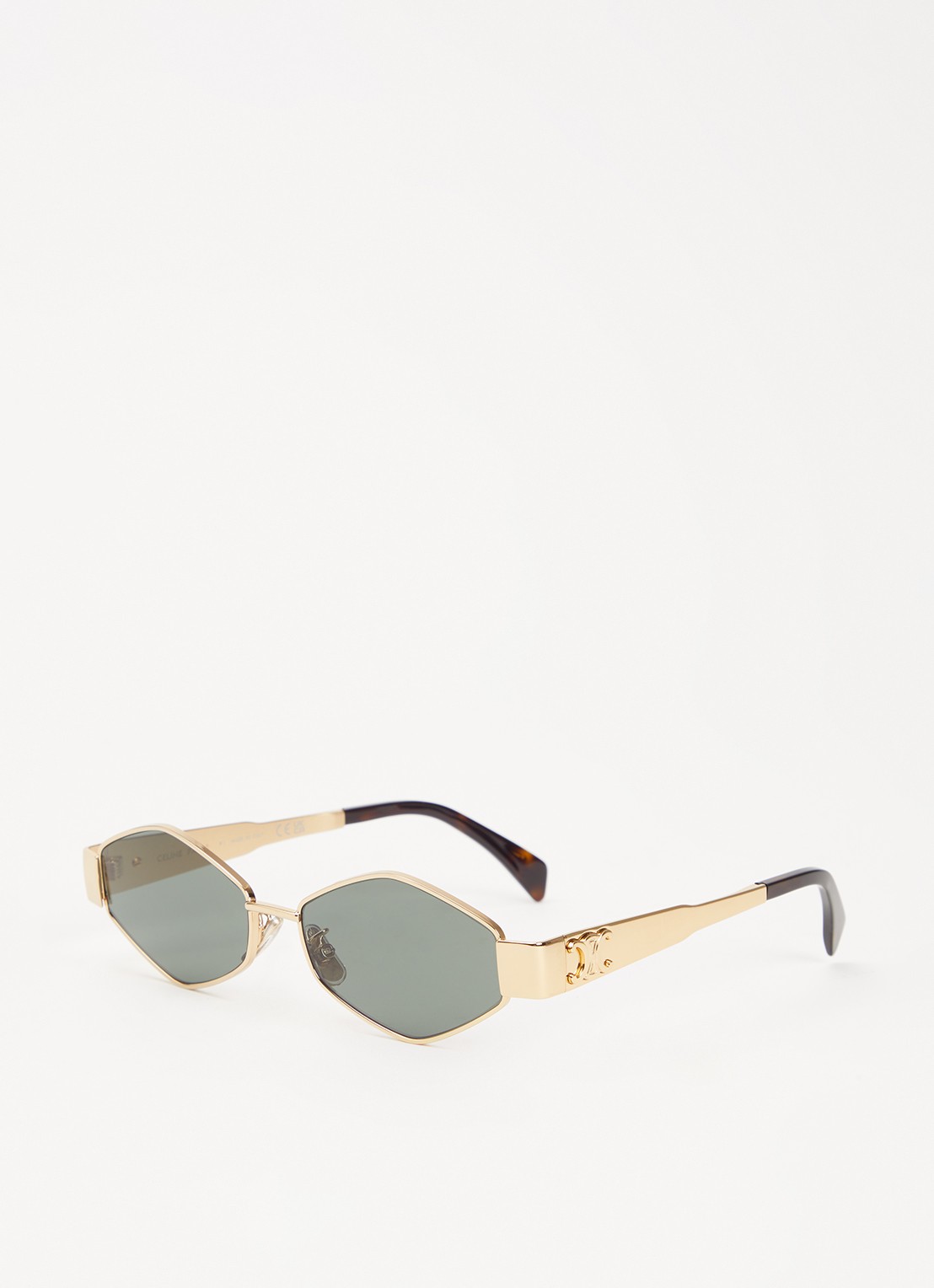 Celine Metal Triomphe zonnebril CL40254U - voorkant 4 goud