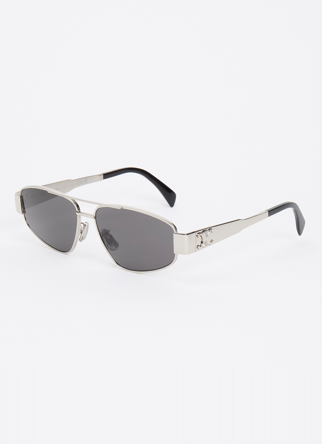 Celine Metal Triomphe zonnebril CL40281U - voorkant 4 zilver