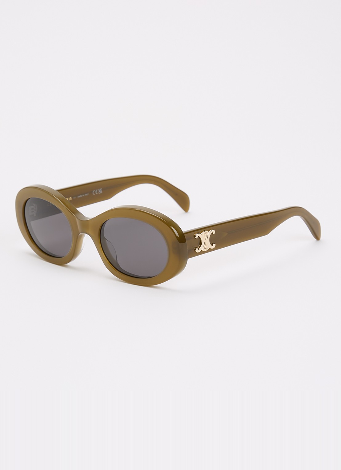 Celine Retro zonnebril CL40194U - voorkant 4 donkergroen
