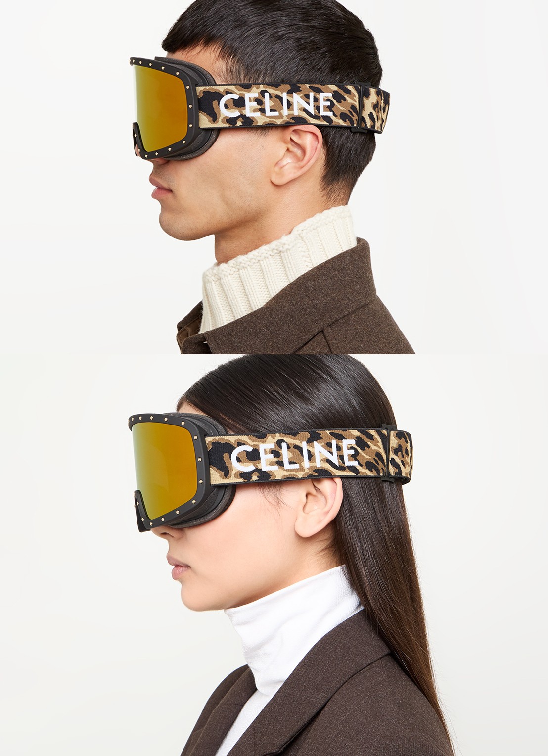 Celine Skibril CL40196U - voorkant 3 zwart