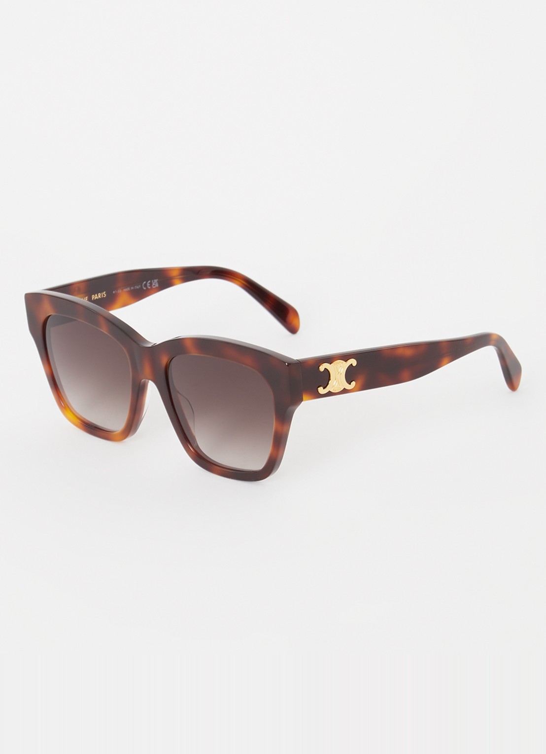 Celine Triomphe zonnebril CL000403  - voorkant donkerbruin