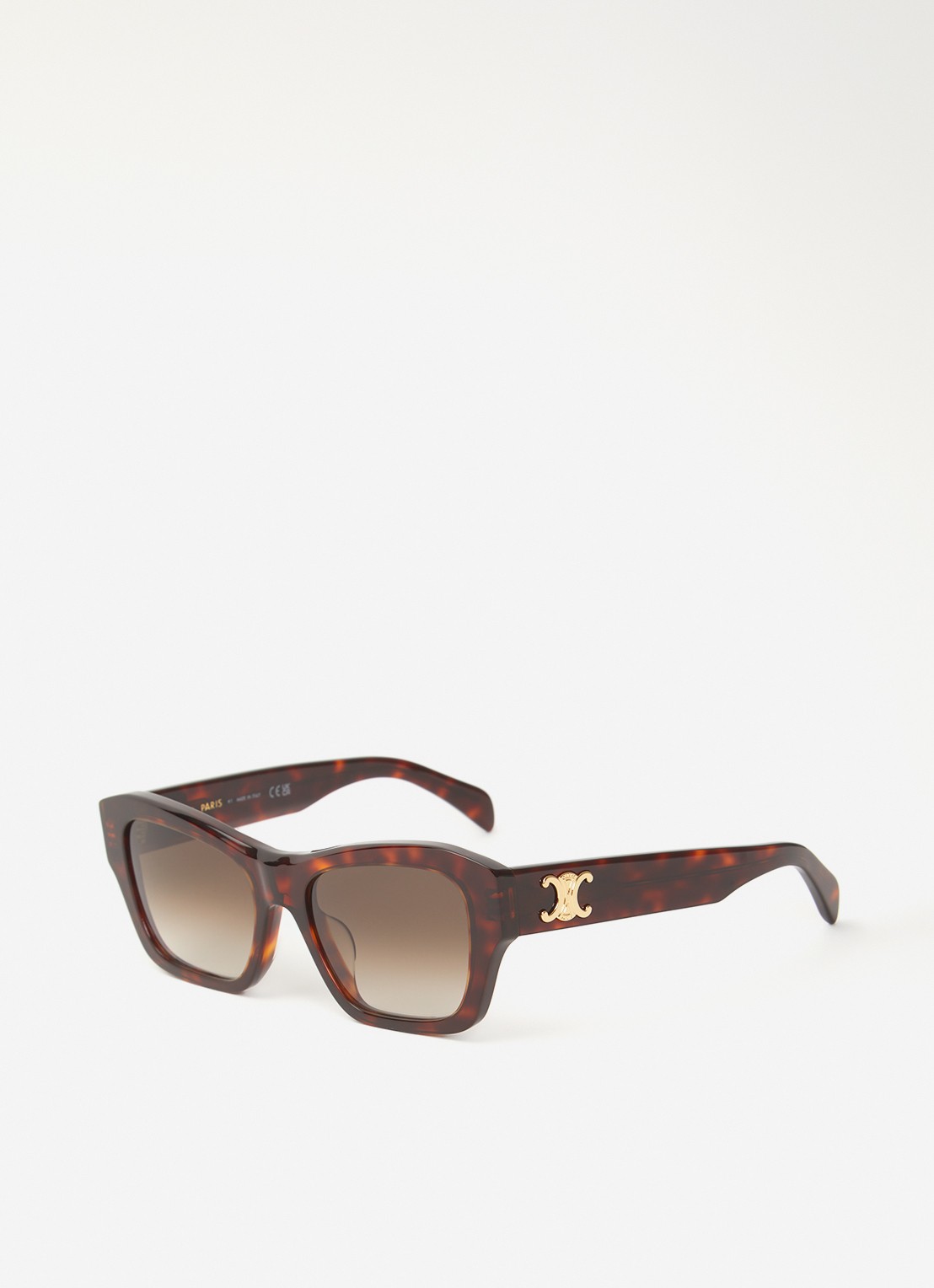 Celine Wayfarer zonnebril CL000619 - voorkant donkerbruin