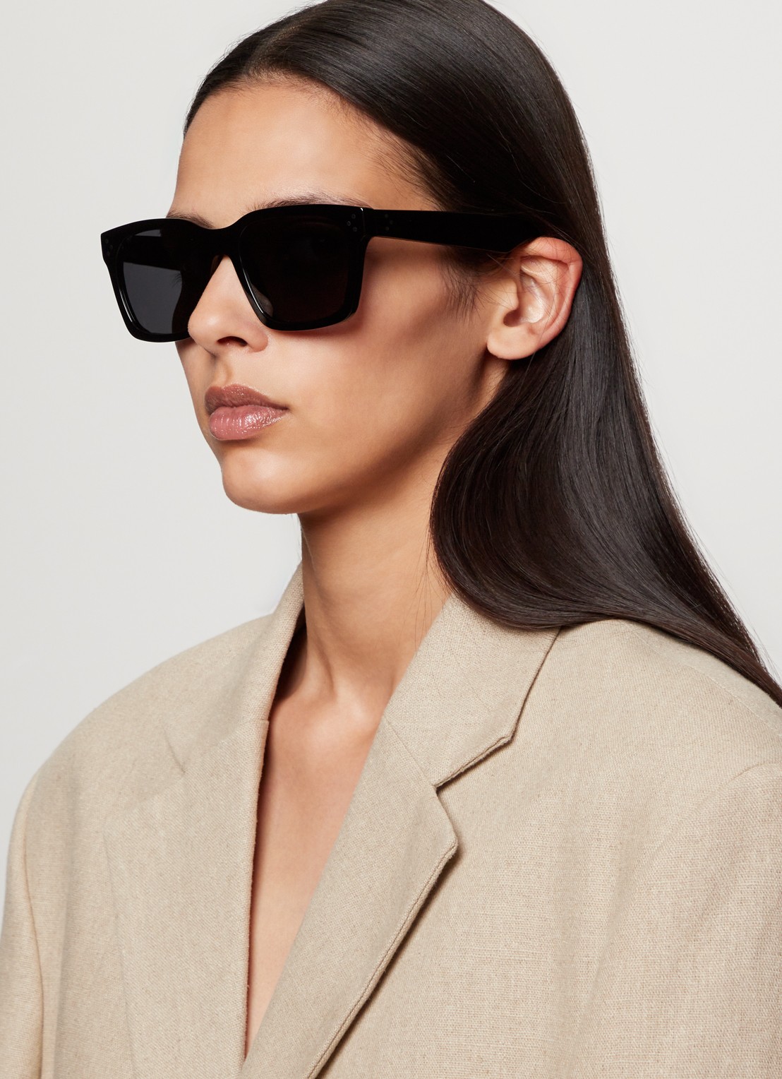 Celine Wayfarer zonnebril CL40248 - voorkant 2 zwart