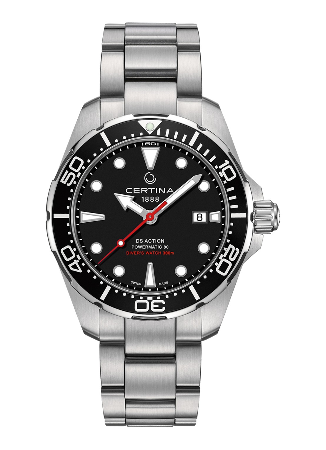 Certina DS Action Diver horloge C0324071105100 - voorkant undefined