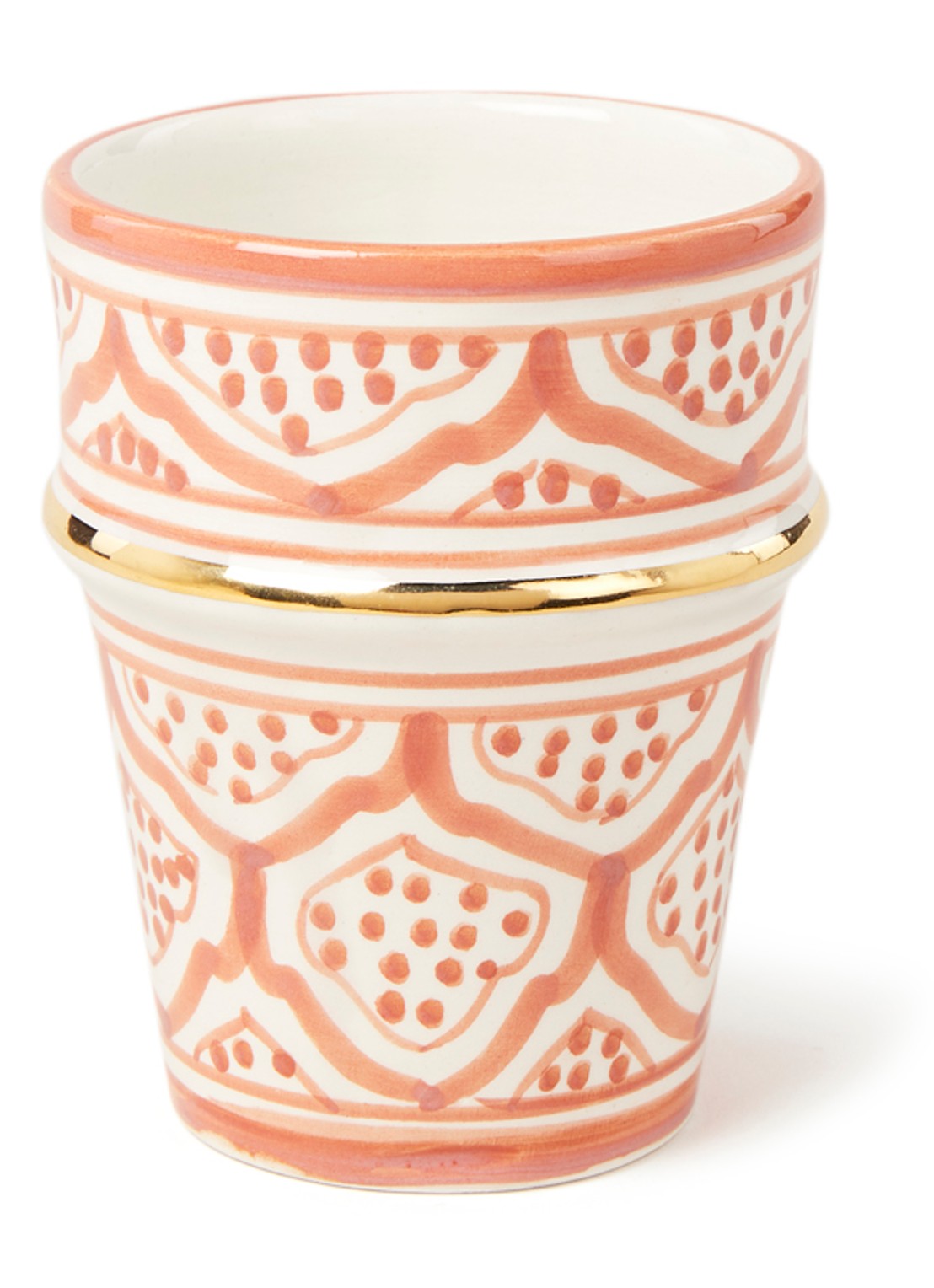 Chabi Chic Beldi mok 35 cl - voorkant 2 steenrood