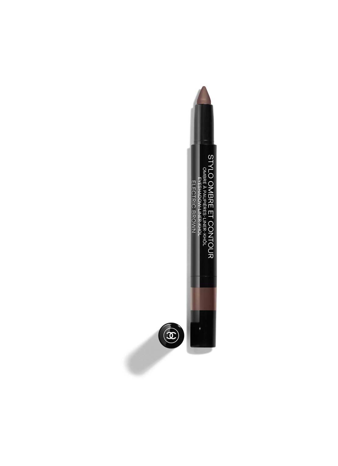 CHANEL 3-IN-1 OOGSCHADUW, EYELINER EN OOGPOTLOOD - voorkant 7 04 electric brown
