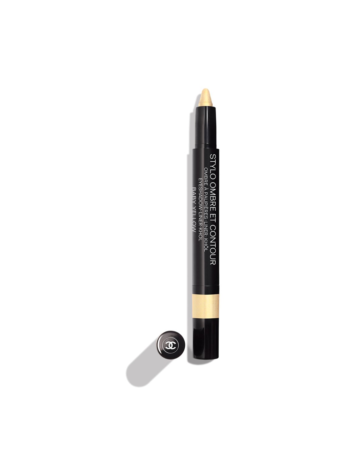CHANEL 3-IN-1 OOGSCHADUW, EYELINER EN OOGPOTLOOD - voorkant 6 64 baby yellow
