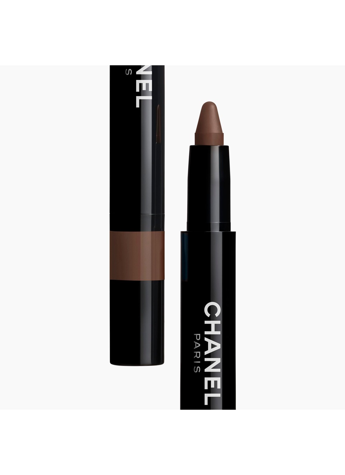 CHANEL 3-IN-1 OOGSCHADUW, EYELINER EN OOGPOTLOOD - voorkant 8 74 mauvy brown