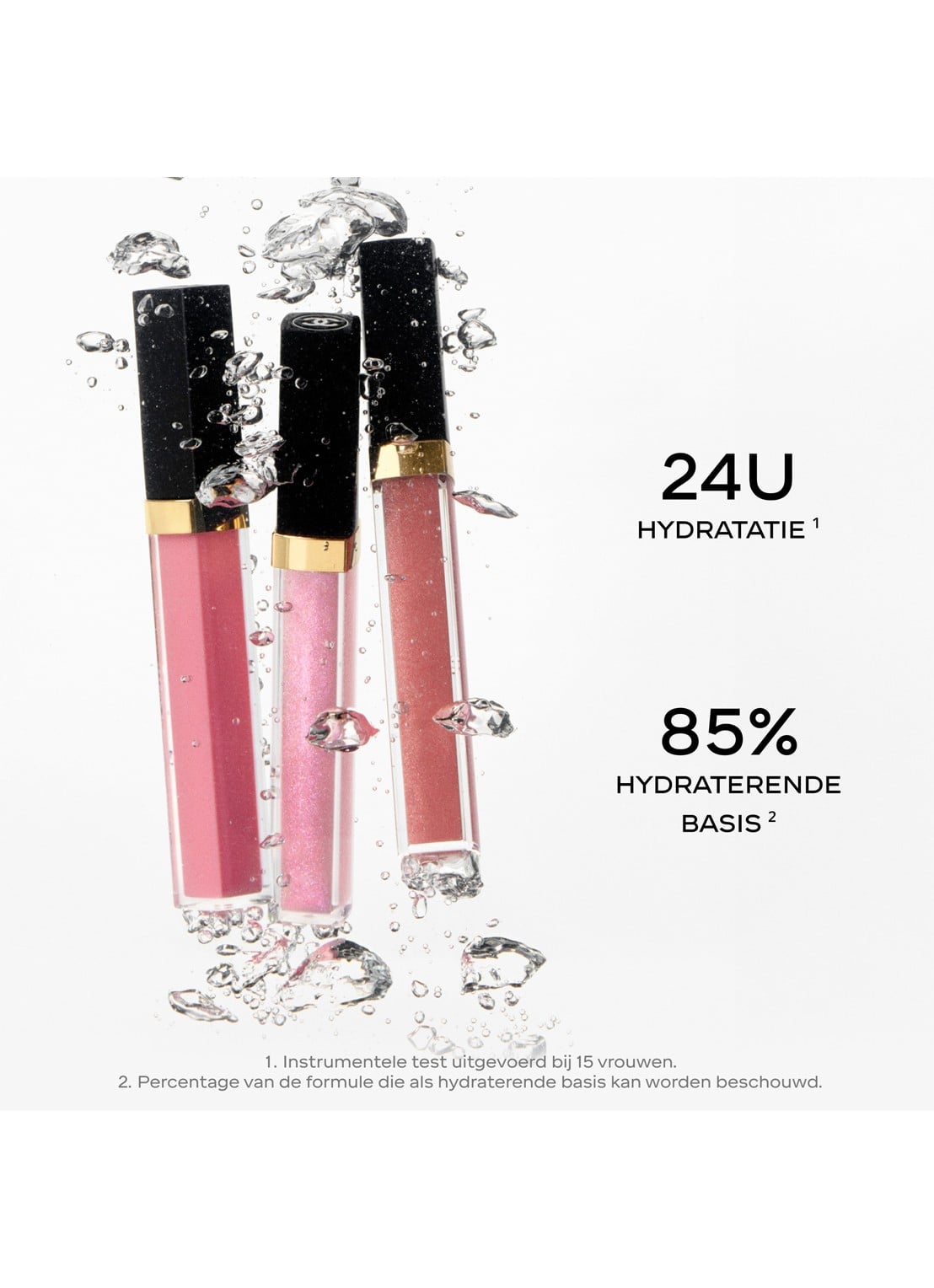 CHANEL HYDRATERENDE EN GLADSTRIJKENDE HOOGGLANS GLOSS - detail 6 458 éclectique