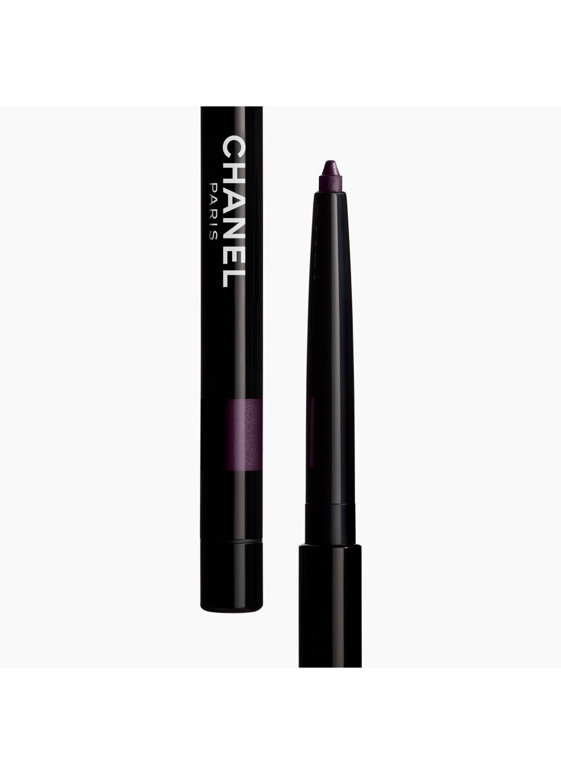 CHANEL LANGHOUDEND OOGCONTOURPOTLOOD, EYELINER EN OOGPOTLOOD - achterkant 83 cassis