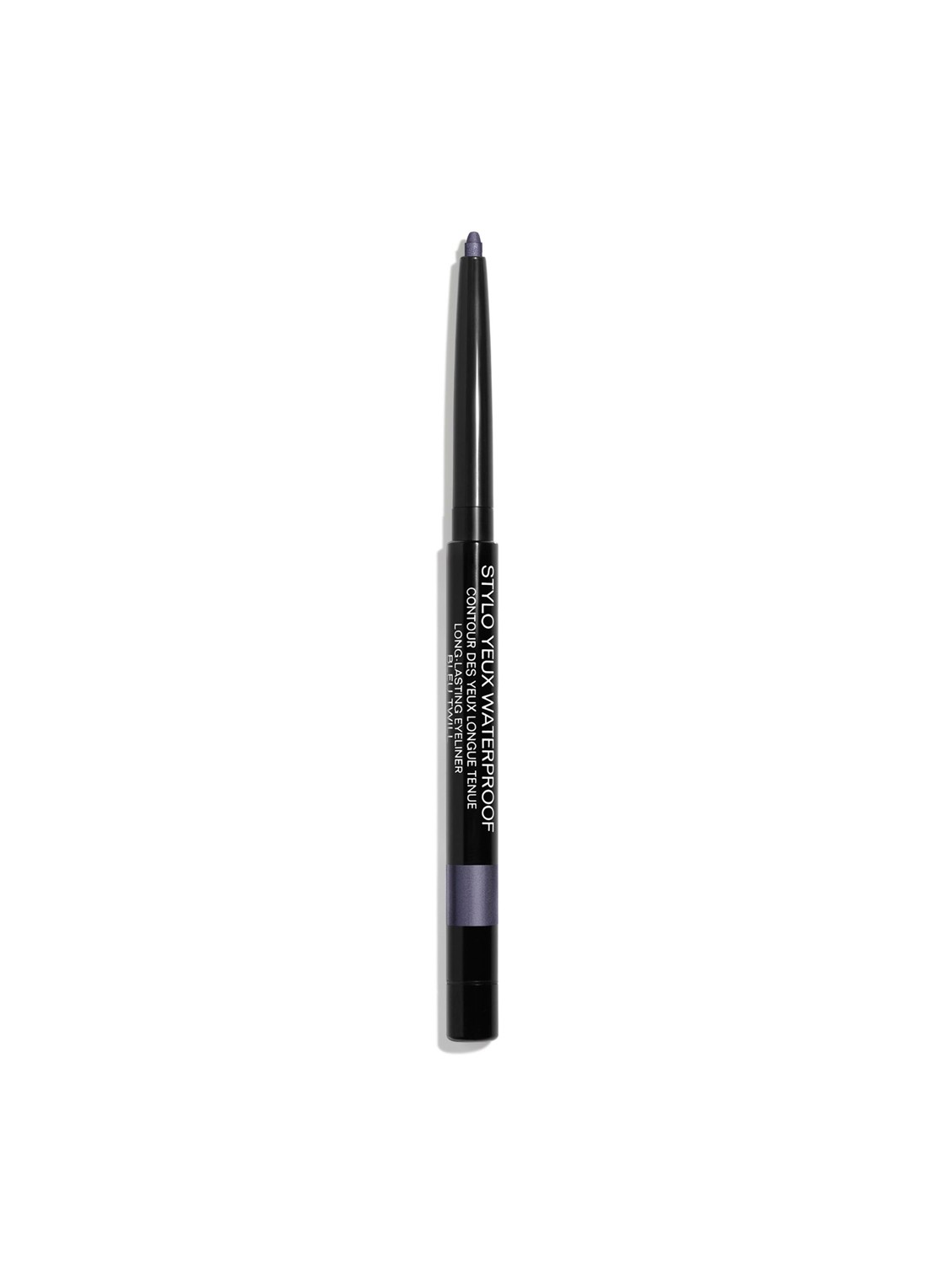 CHANEL LANGHOUDEND OOGCONTOURPOTLOOD, EYELINER EN OOGPOTLOOD - voorkant 5 bleu twill