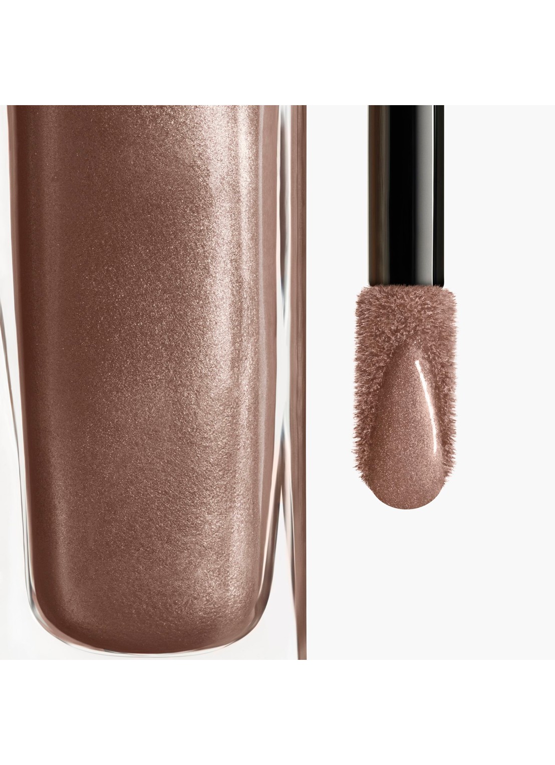 CHANEL LANGHOUDENDE VLOEIBARE OOGSCHADUW - achterkant 7 28 desert wind 