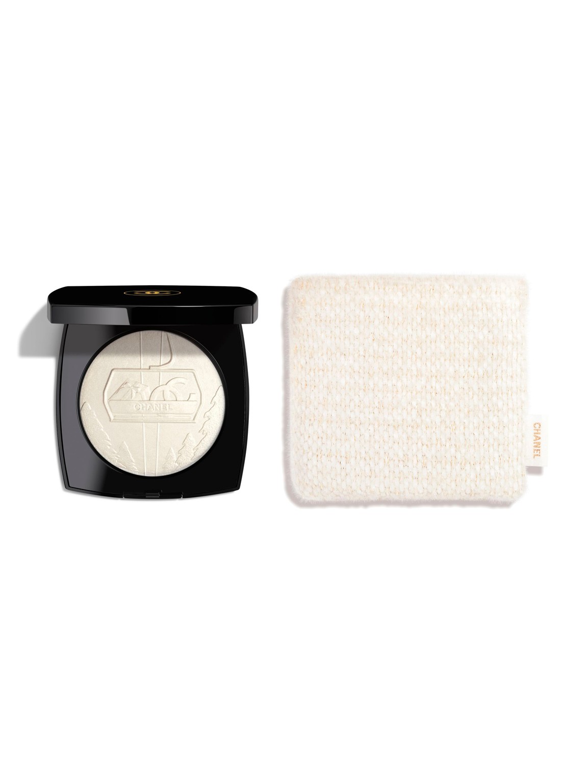 CHANEL MAXI POEDERHIGHLIGHTER - voorkant 3 neige d'or