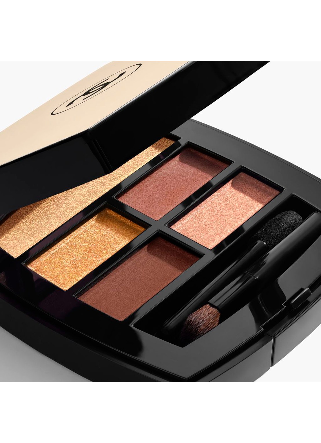 CHANEL OOGSCHADUWPALET VOOR EEN NATUURLIJK STRALENDE TEINT - detail 2 golden