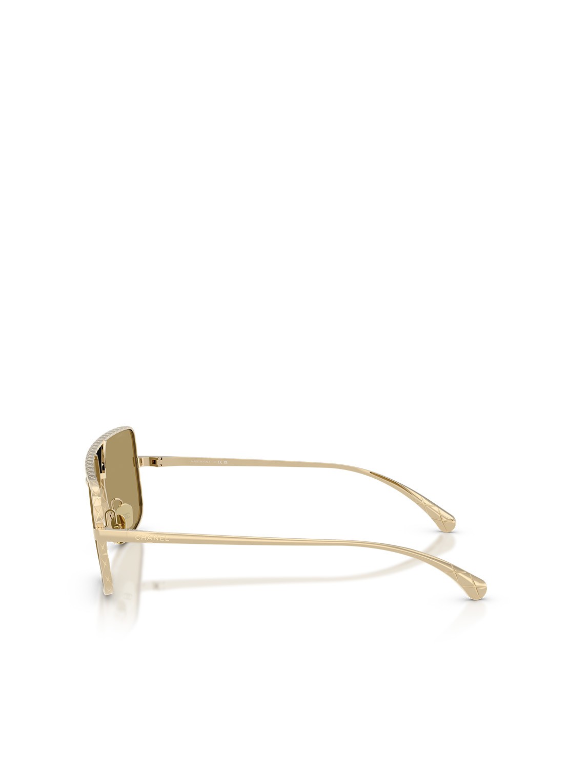 CHANEL PILOTEN ZONNEBRIL - detail 2 goud